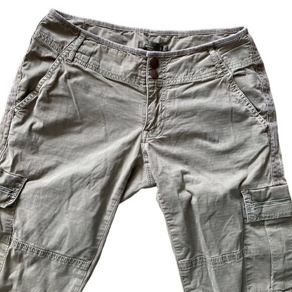 Prana green cargo joggers. Size 2. - Picture 4 of 10